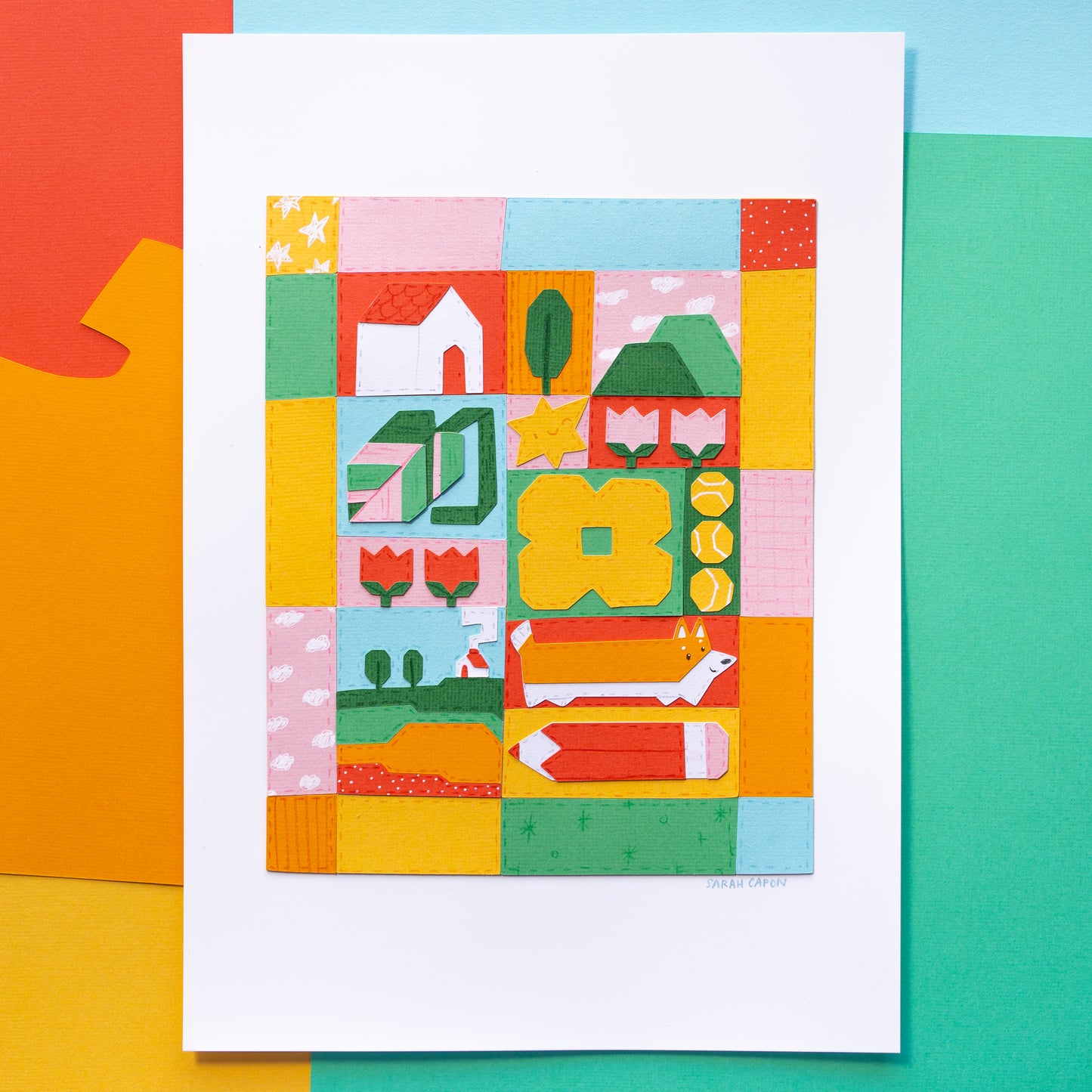 Patchwork Quilt (Pixel) Original
