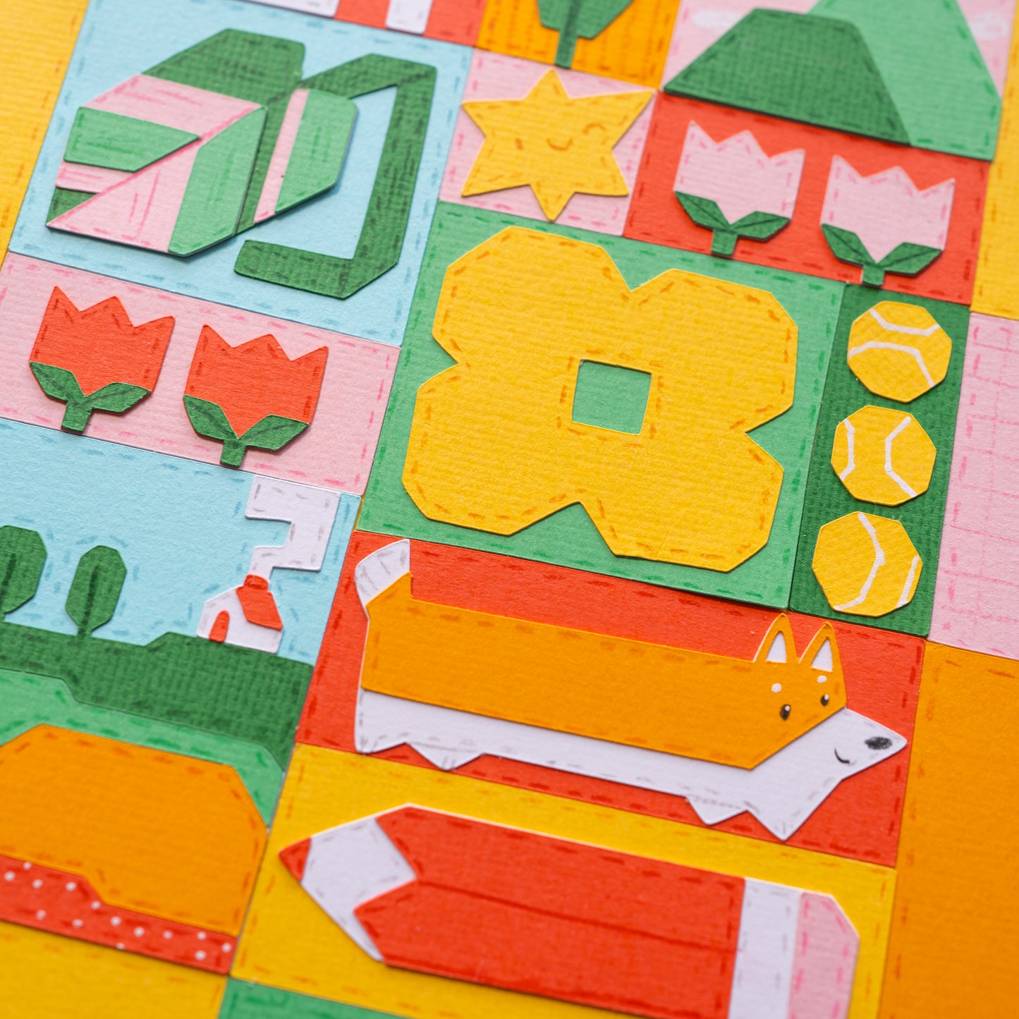 Patchwork Quilt (Pixel) Original