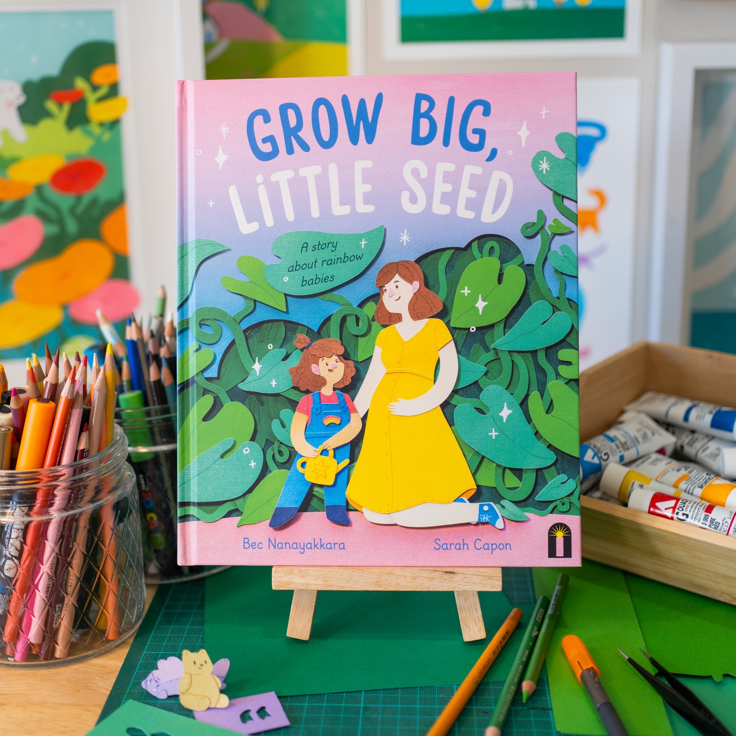Grow Big, Little Seed (Signed Copy) & Free Sticker Sheet