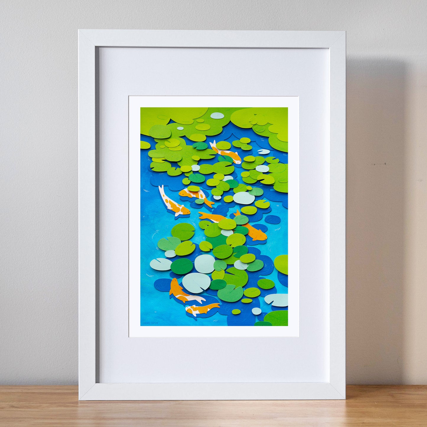 Koi Pond Print