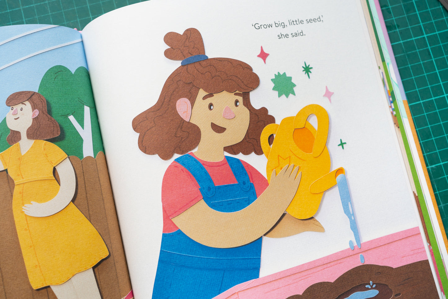 Grow Big, Little Seed (Signed Copy) & Free Sticker Sheet
