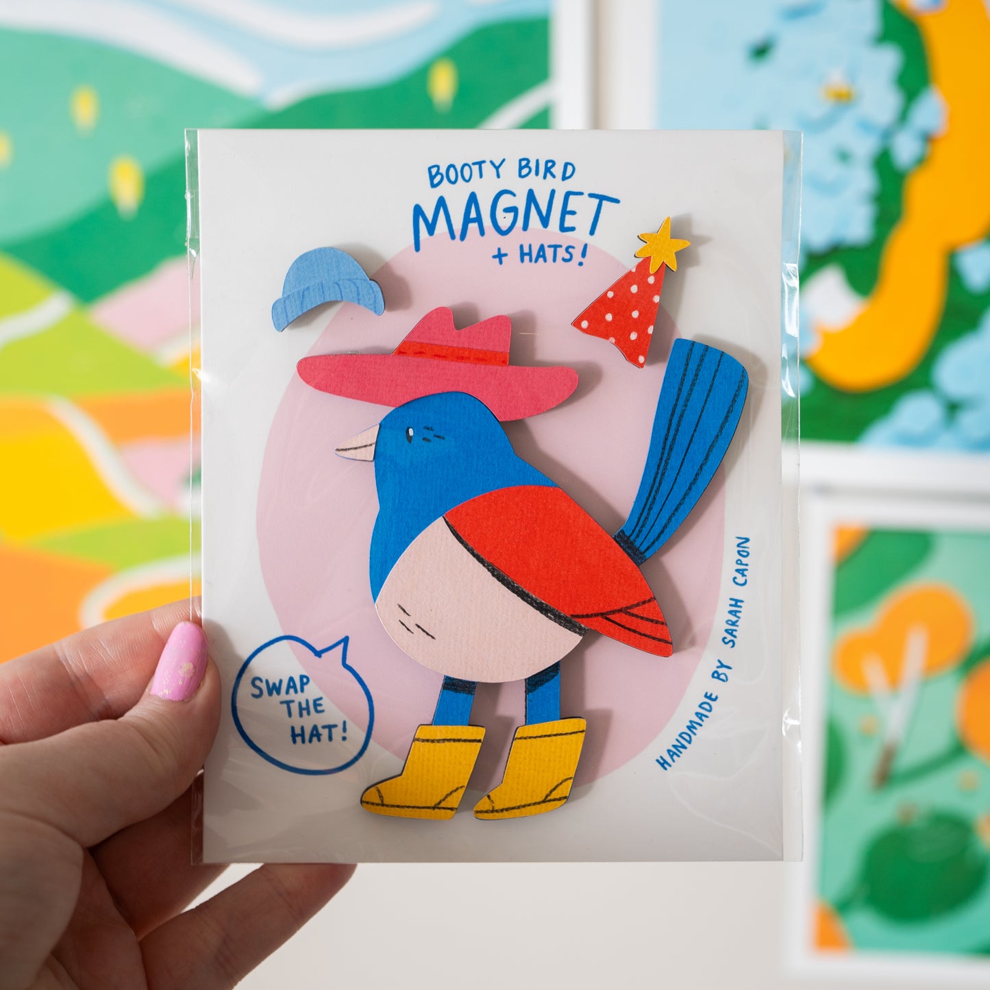 Booty Bird Magnet Set