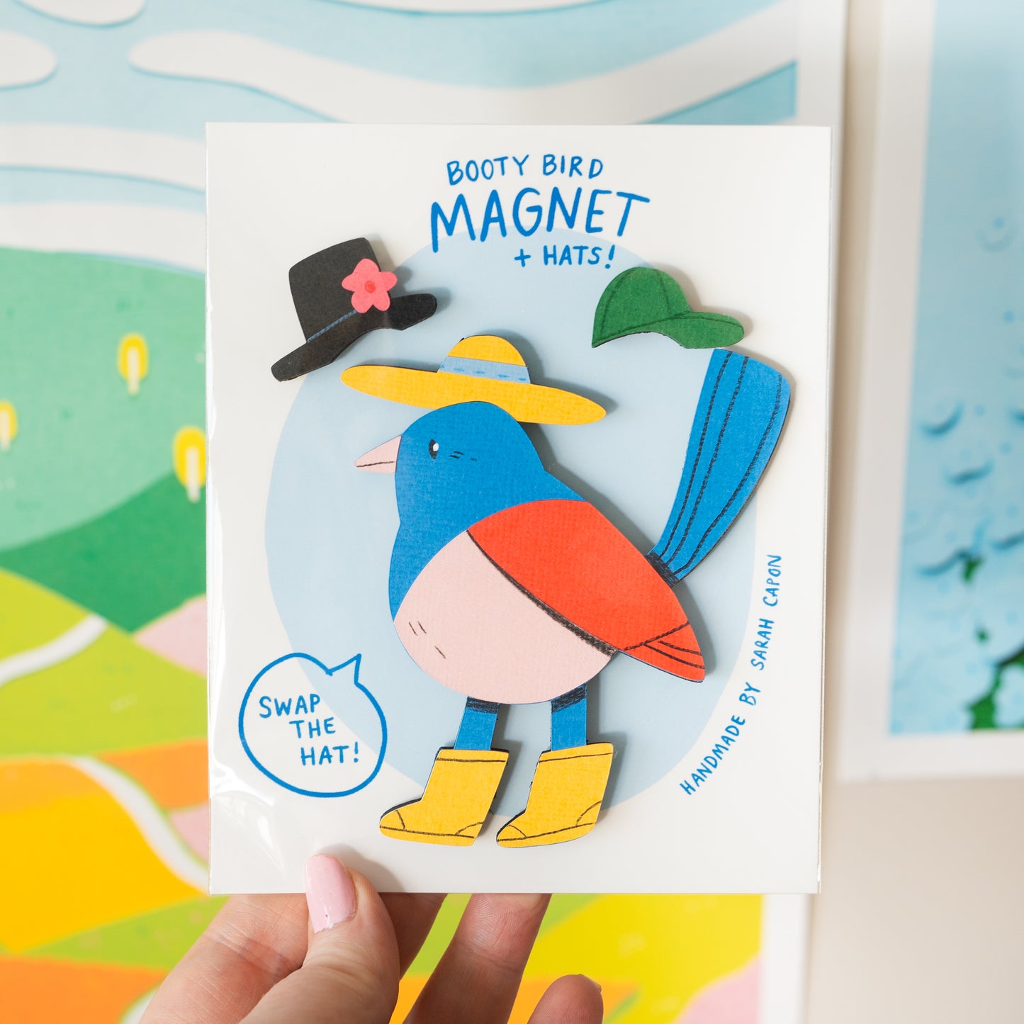 Booty Bird Magnet Set