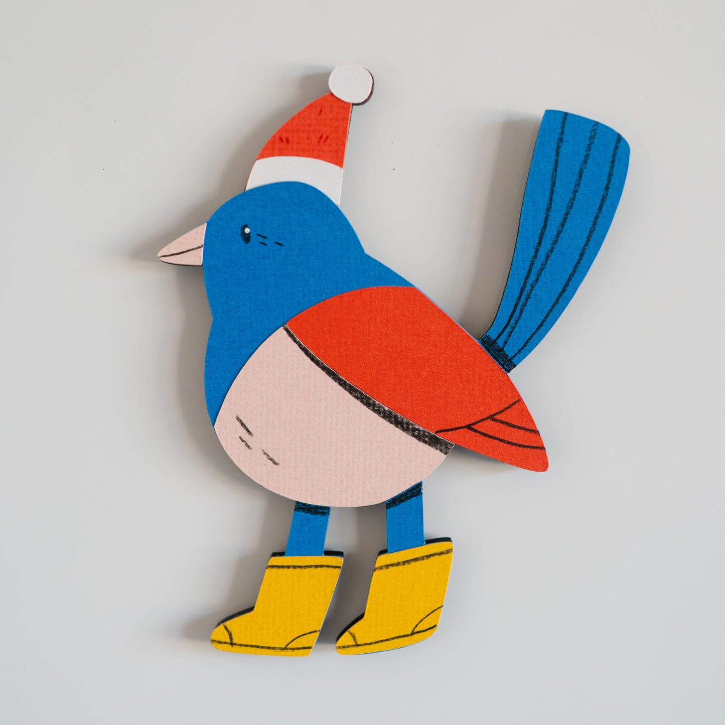 Christmas Hat Pack for Booty Bird - Magnet Set