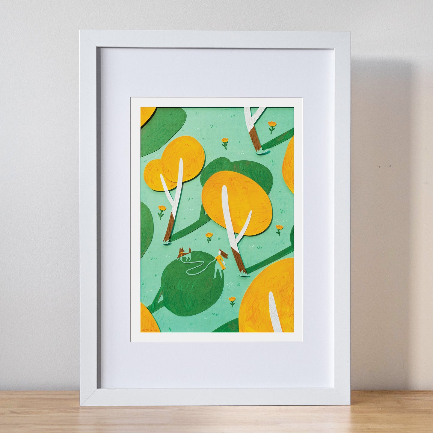 Late Afternoon Walk Print