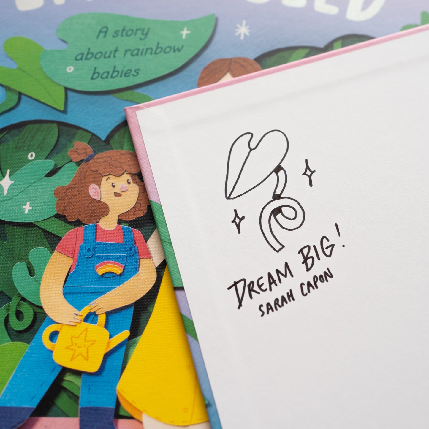 Grow Big, Little Seed (Signed Copy) & Free Sticker Sheet