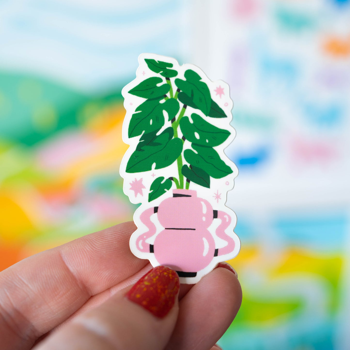 Monstera Sticker