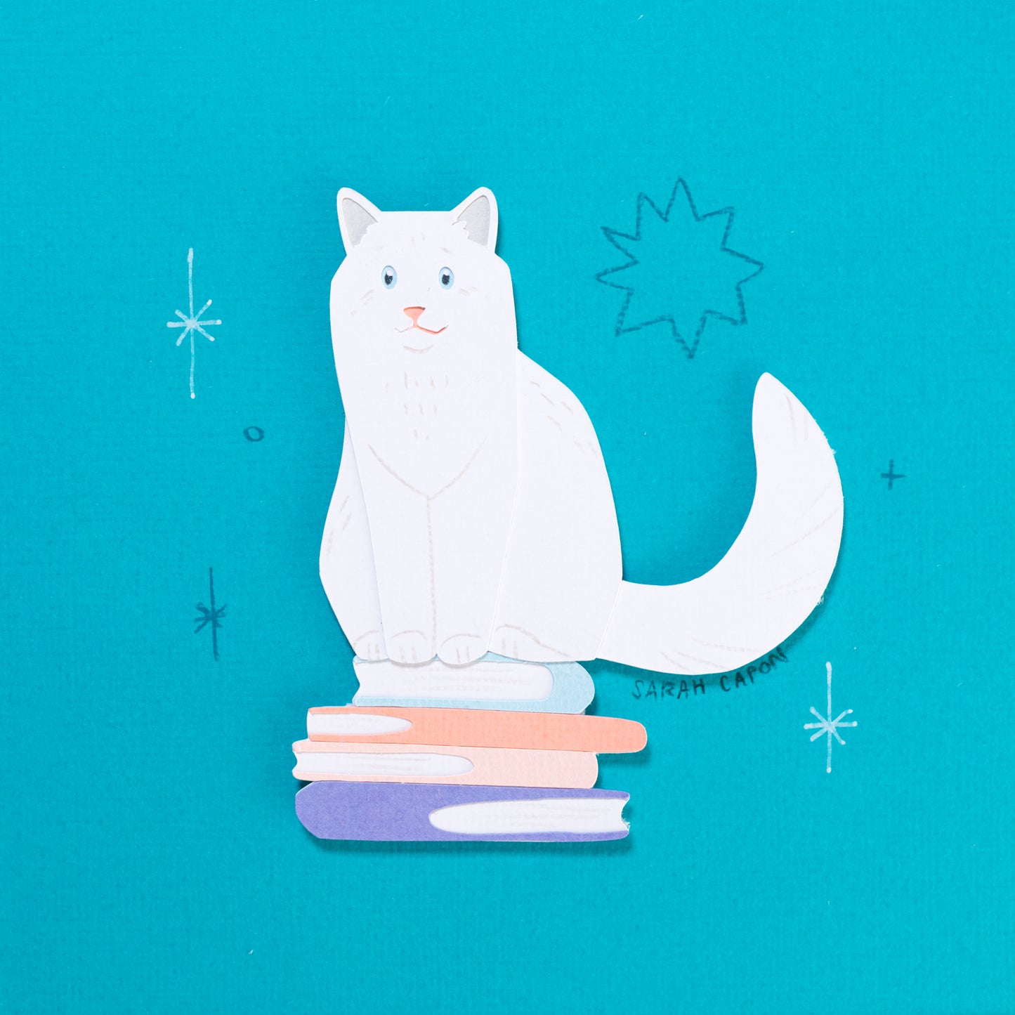 Ragdolls on Books