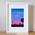 Marble Moon Print