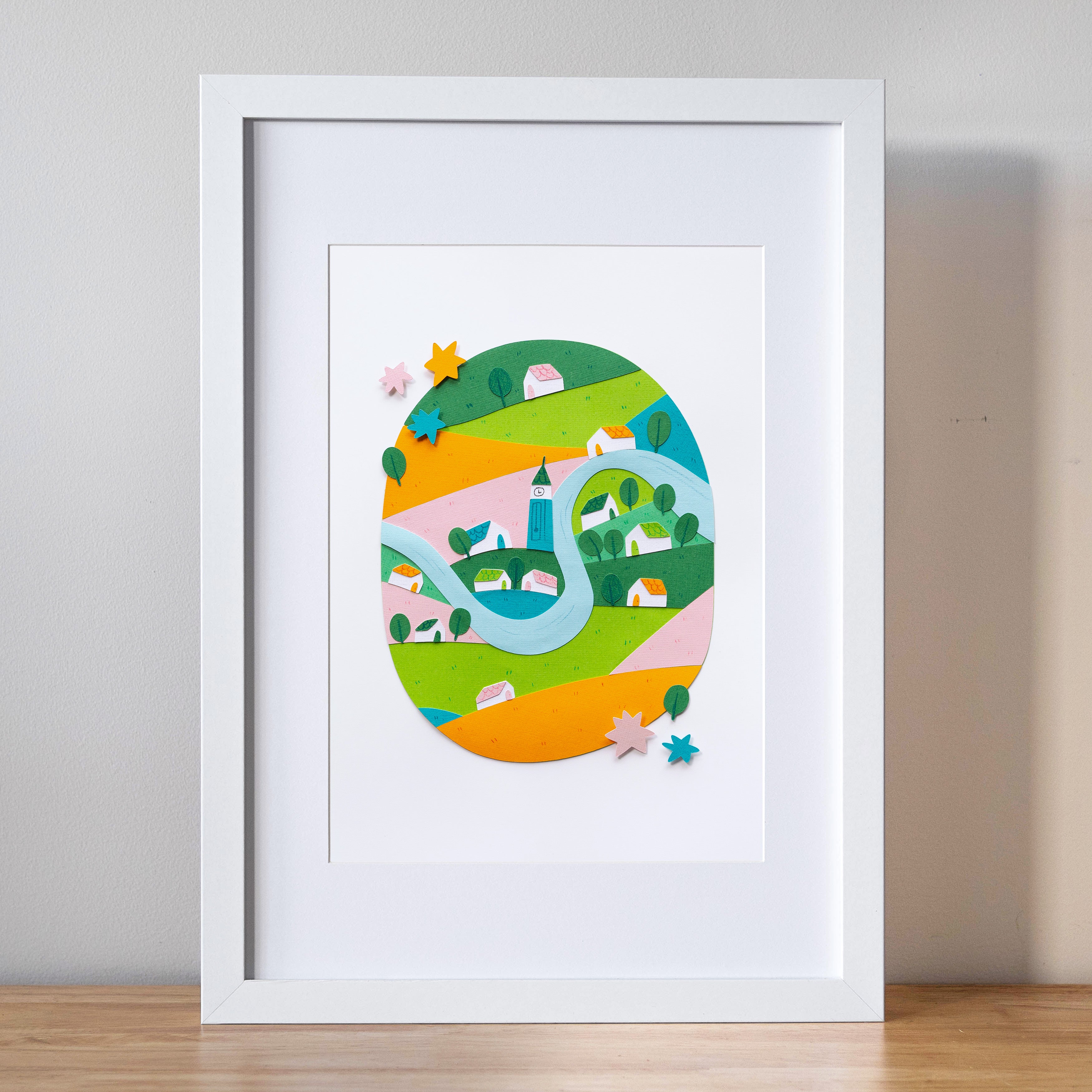 Village Print