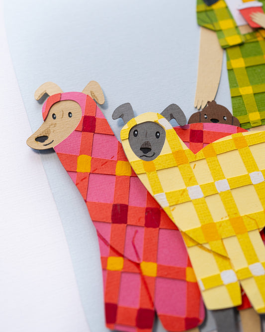 Gingham Greyhounds Original