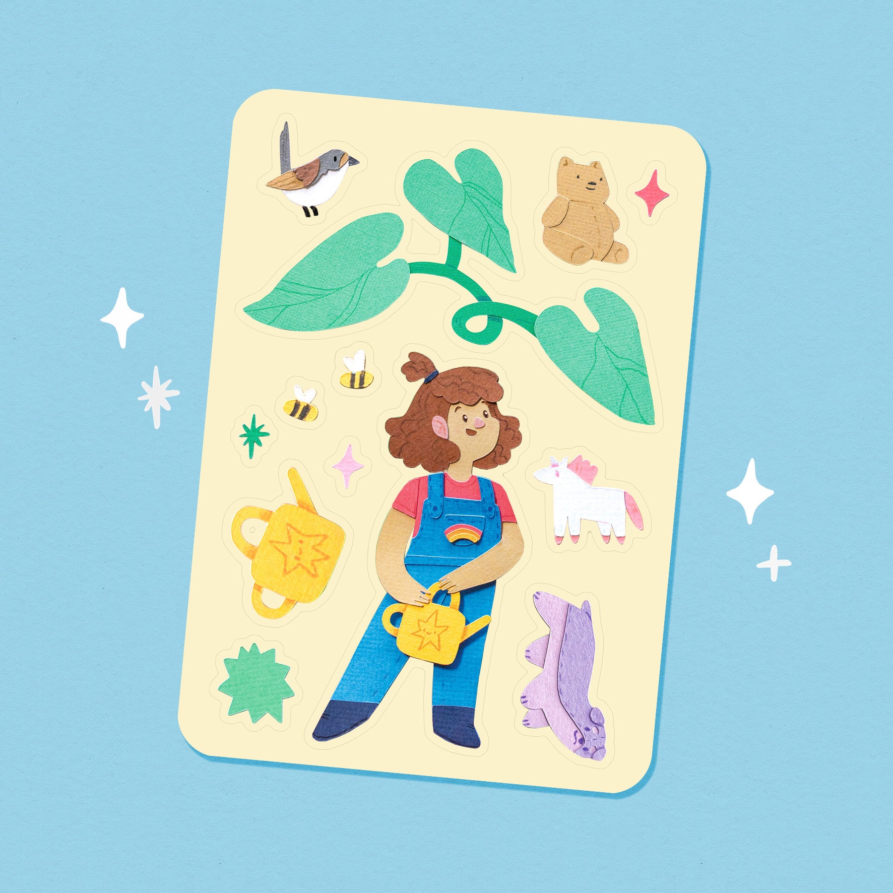 Grow Big, Little Seed (Signed Copy) & Free Sticker Sheet