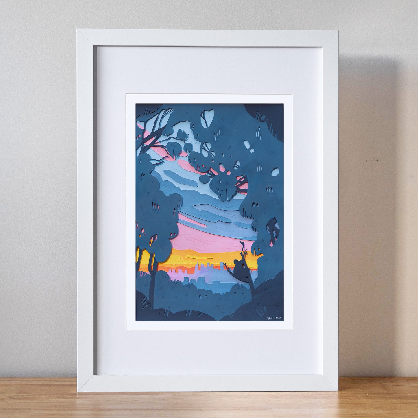 Walk in Brisbane Print