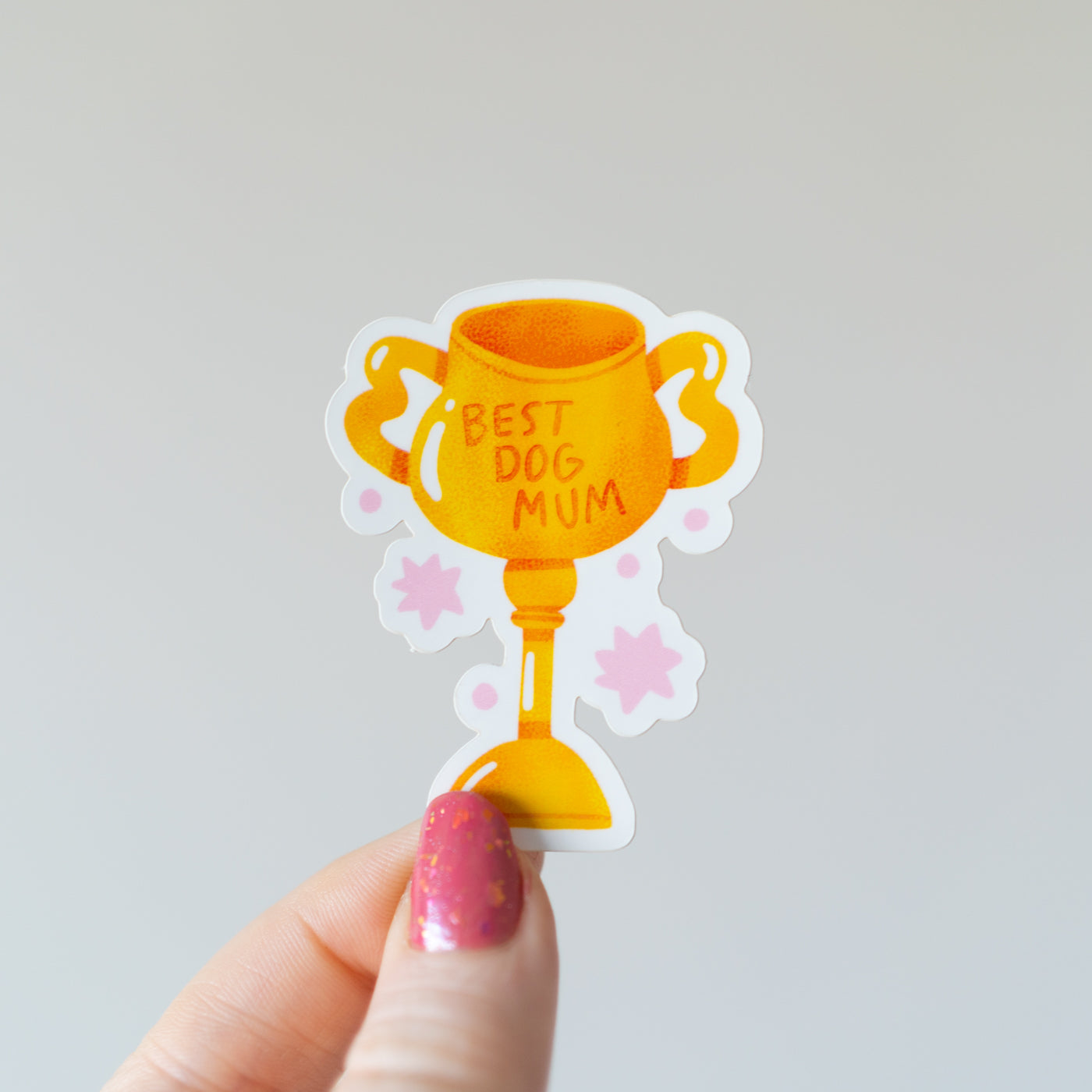 Best Dog Mum Sticker