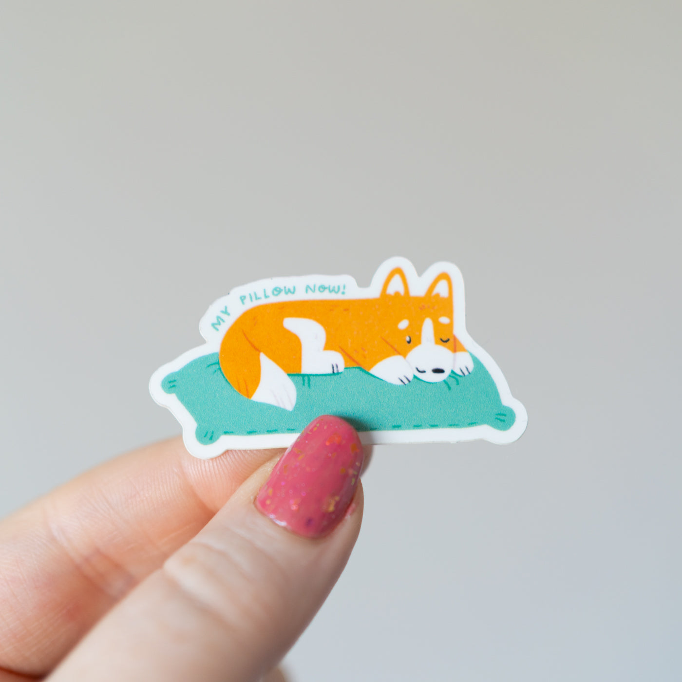 My Pillow Now Sticker