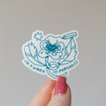 I'm A Work In Progress (Transparent) Sticker