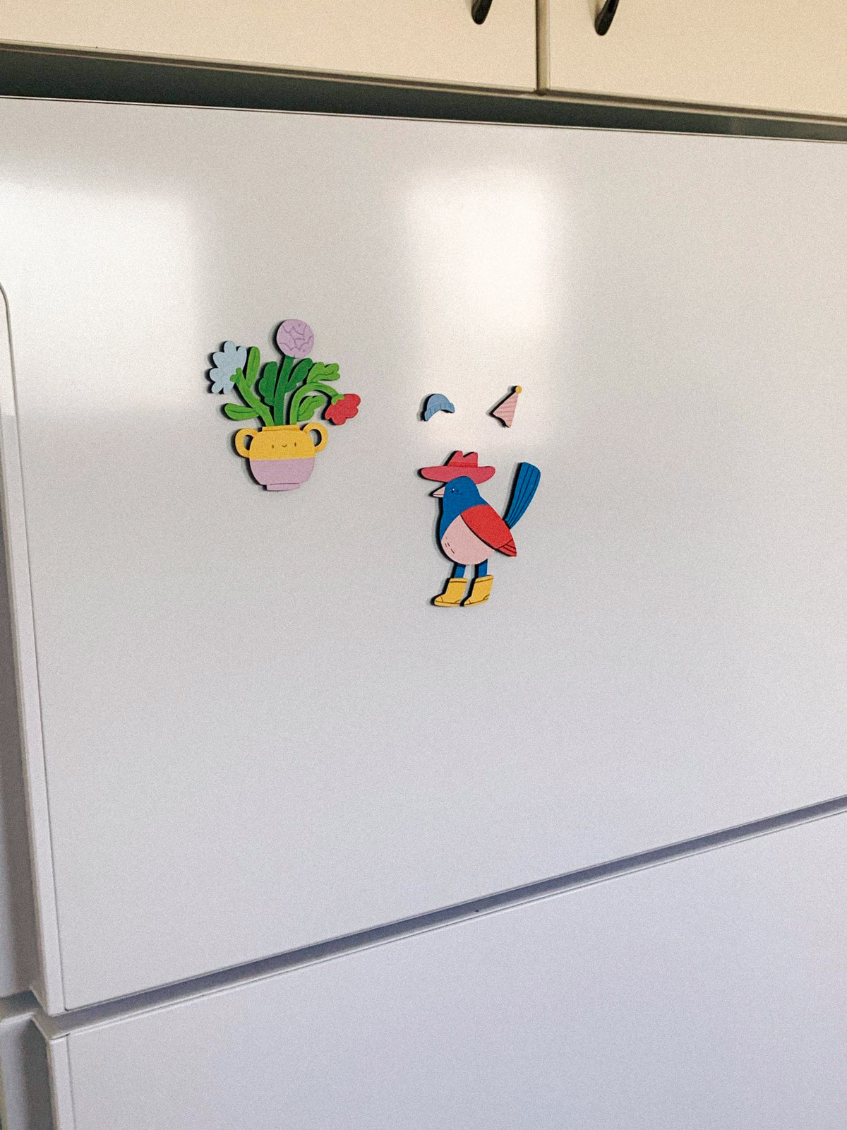 Booty Bird Magnet Set