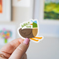 What the Duck Sticker
