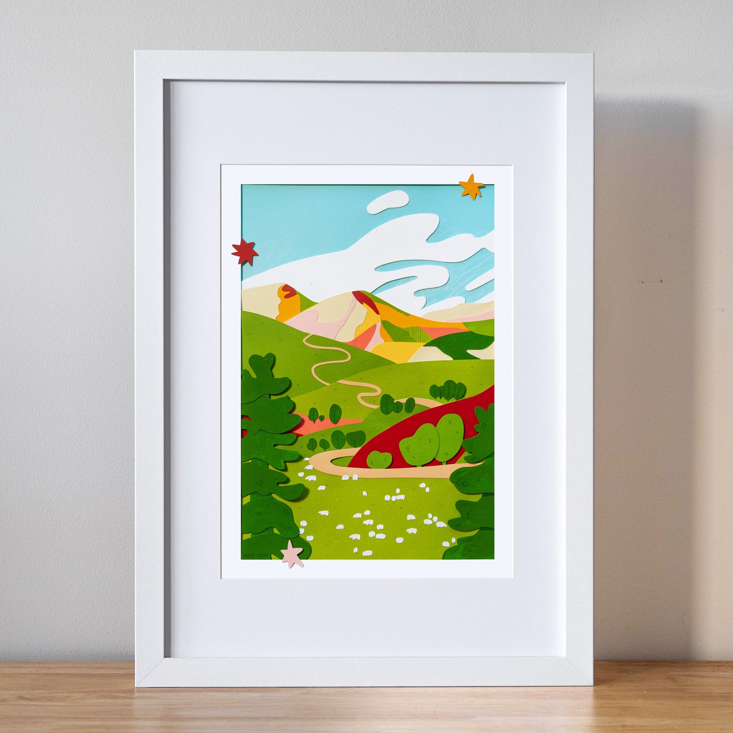 New Zealand Mountains Print