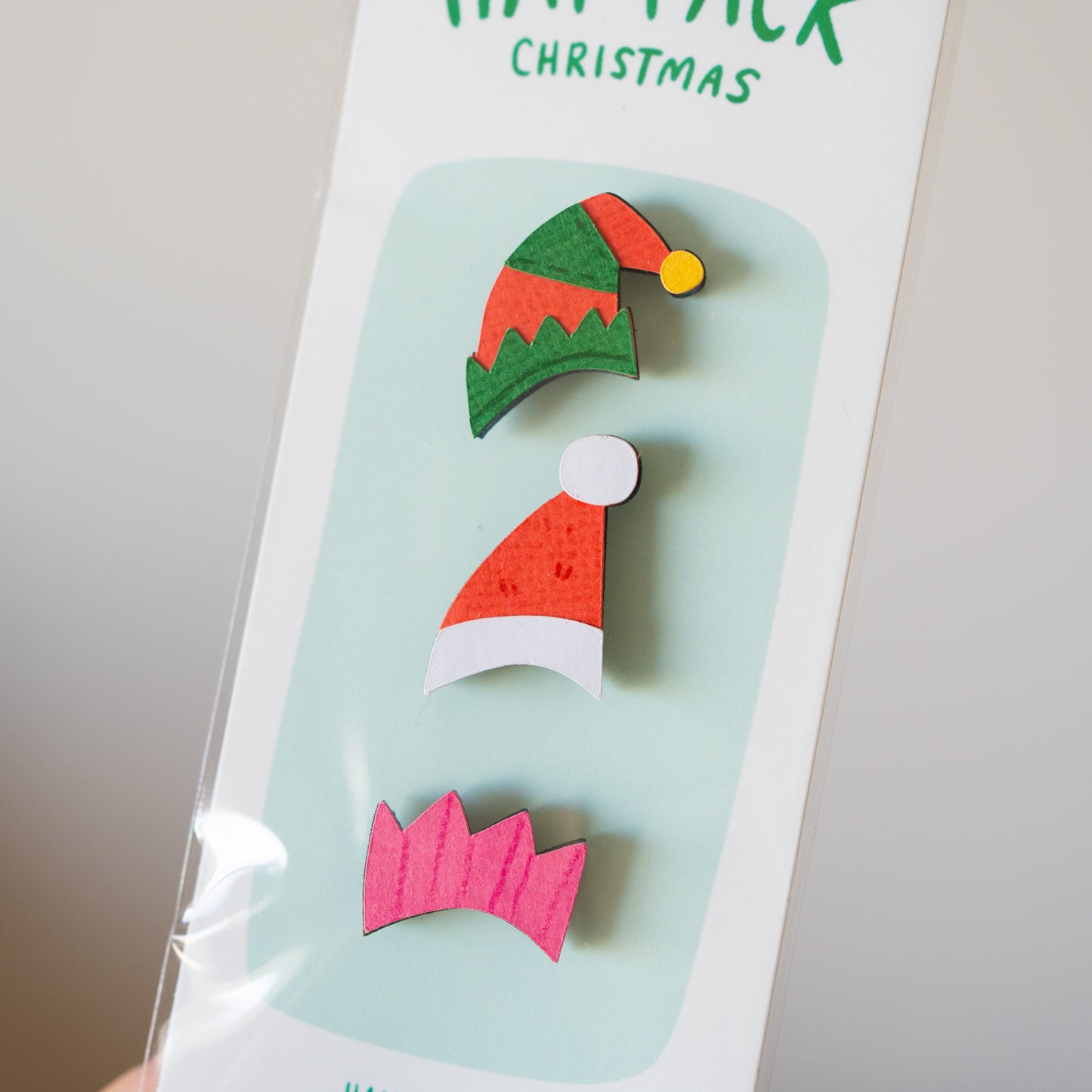 Christmas Hat Pack for Booty Bird - Magnet Set