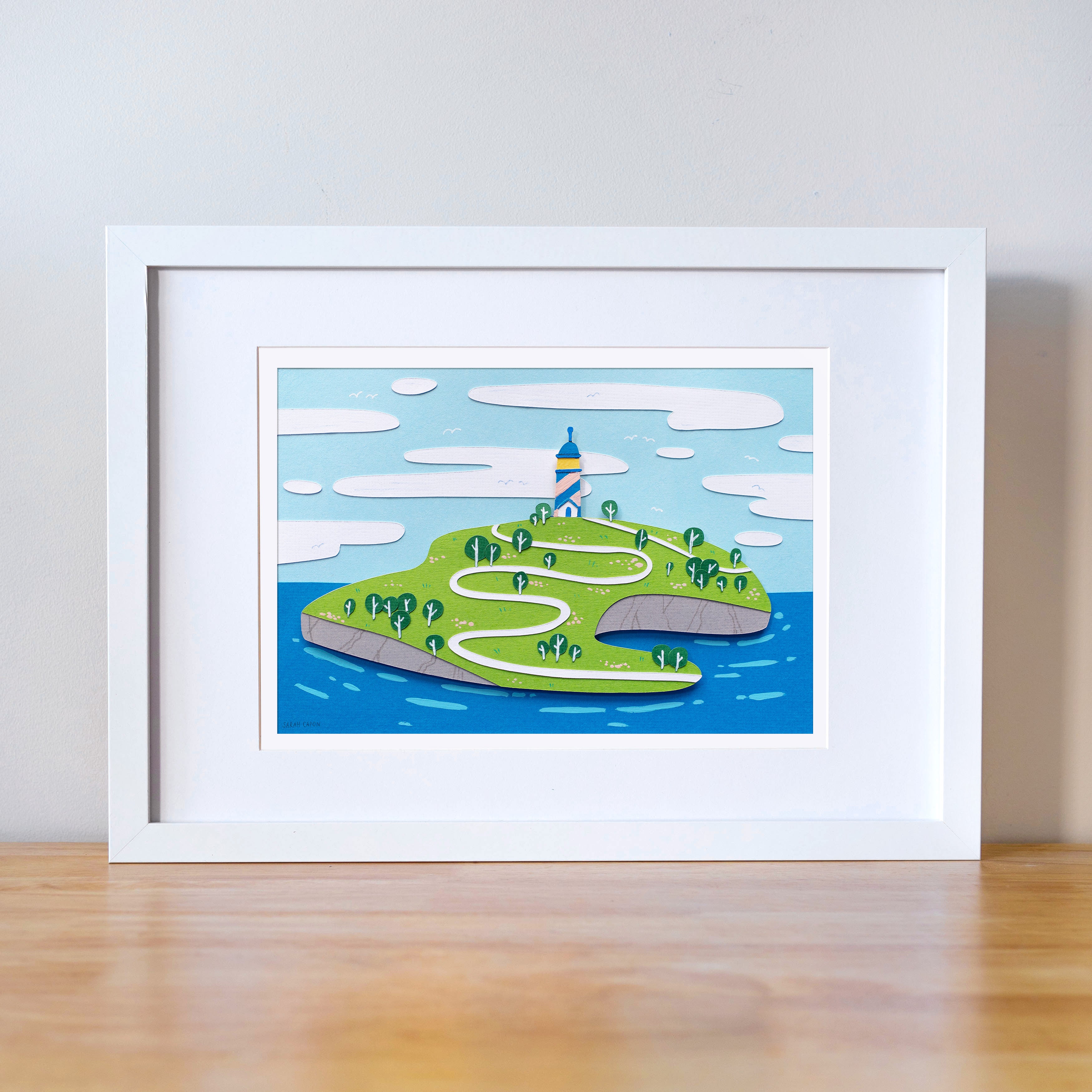 Lighthouse Day Print
