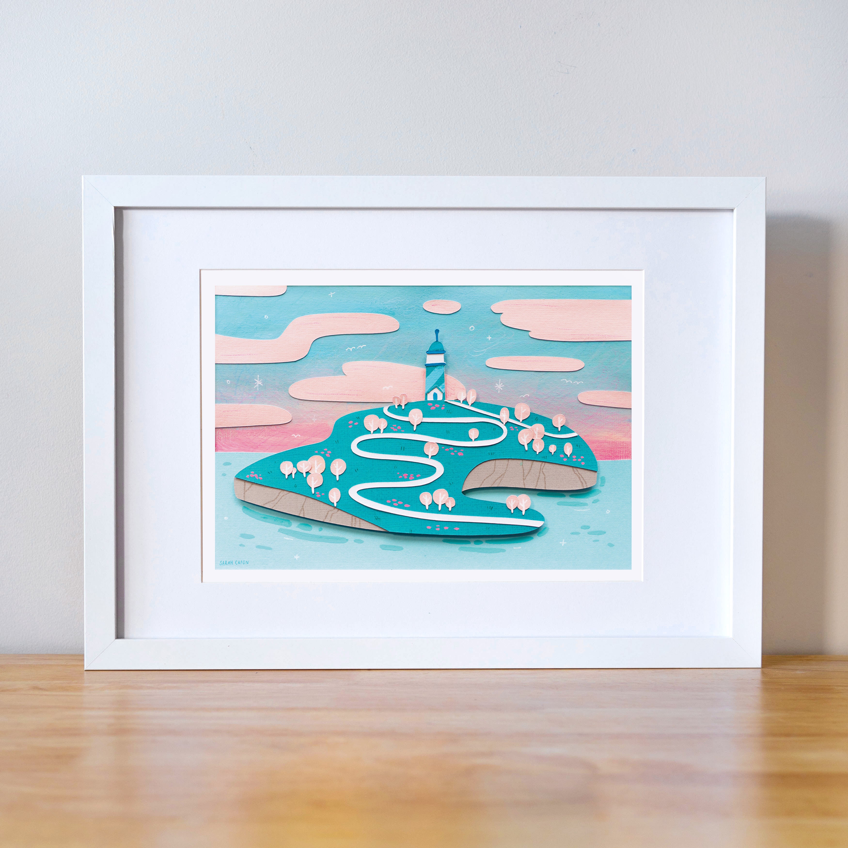 Lighthouse Dusk Print