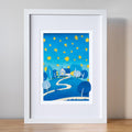 House on the Hill Print