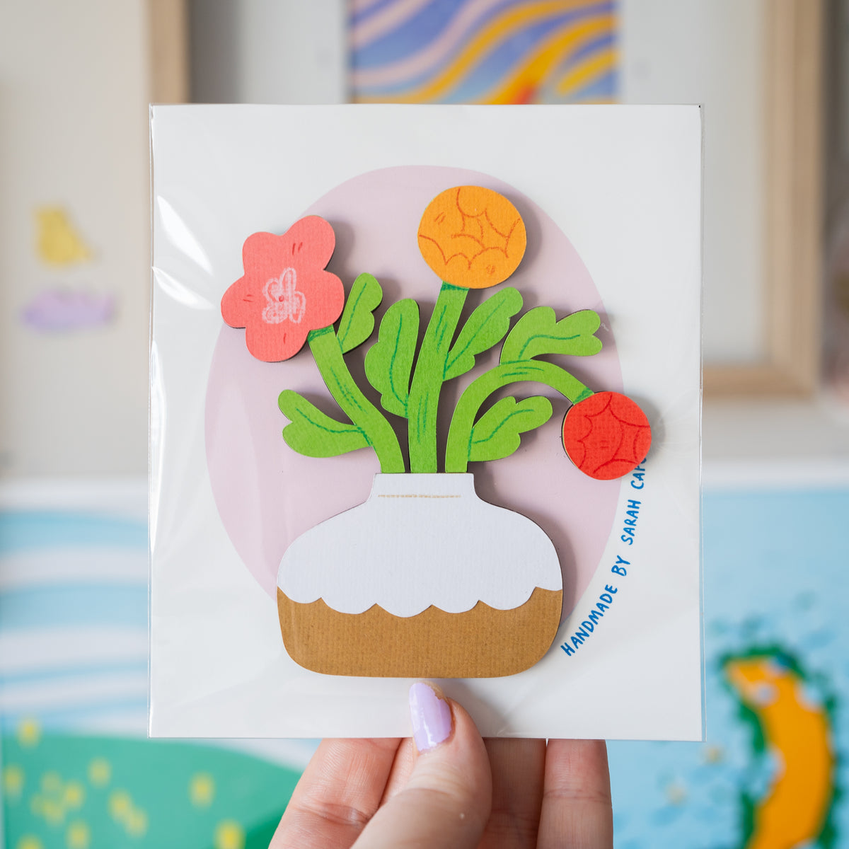 Mystery Flower Magnet Set