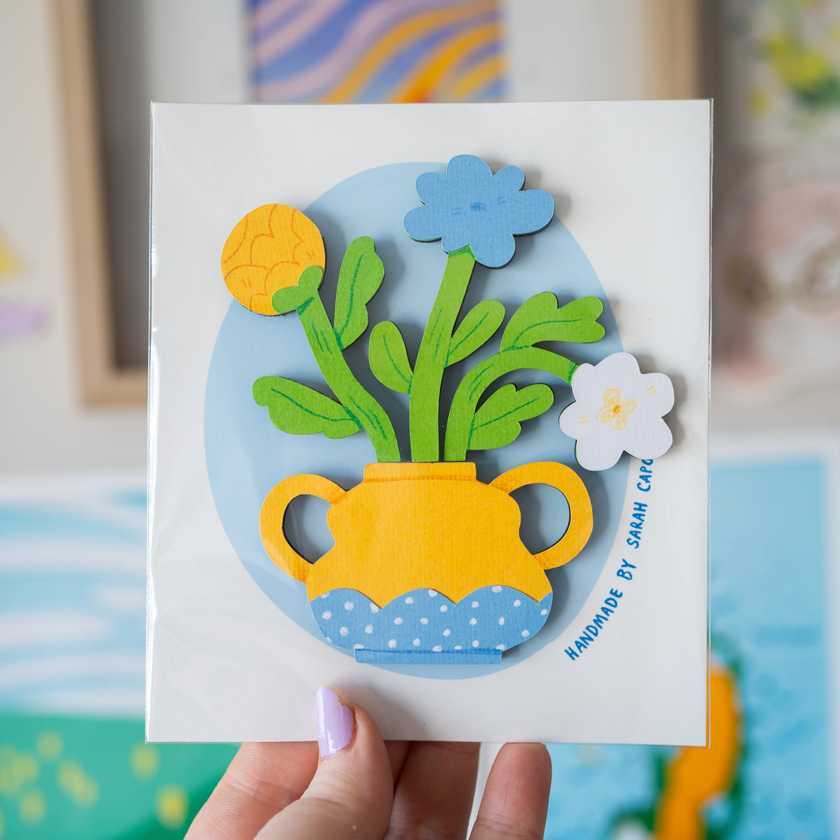 Mystery Flower Magnet Set