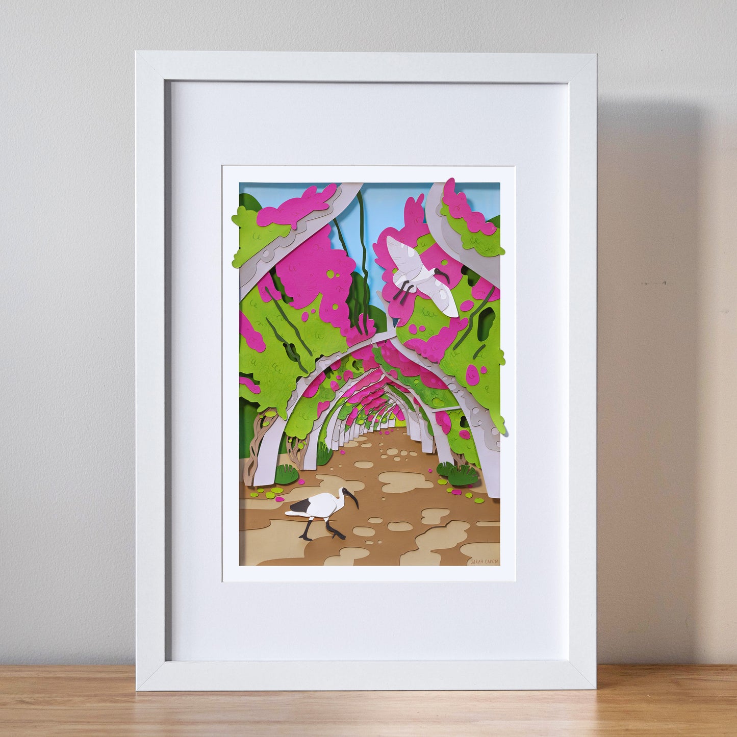 Walk in Southbank Print