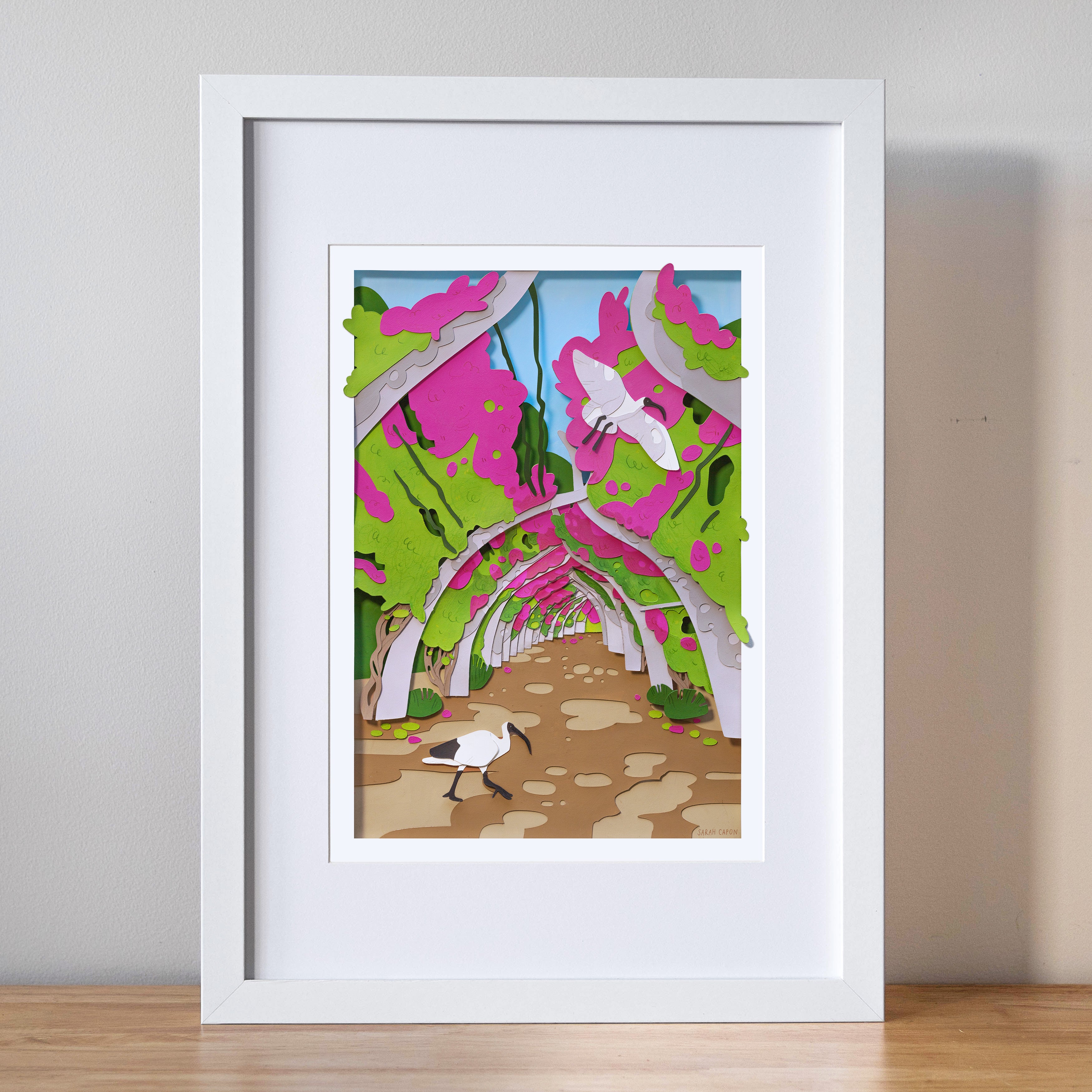 Walk in Southbank Print