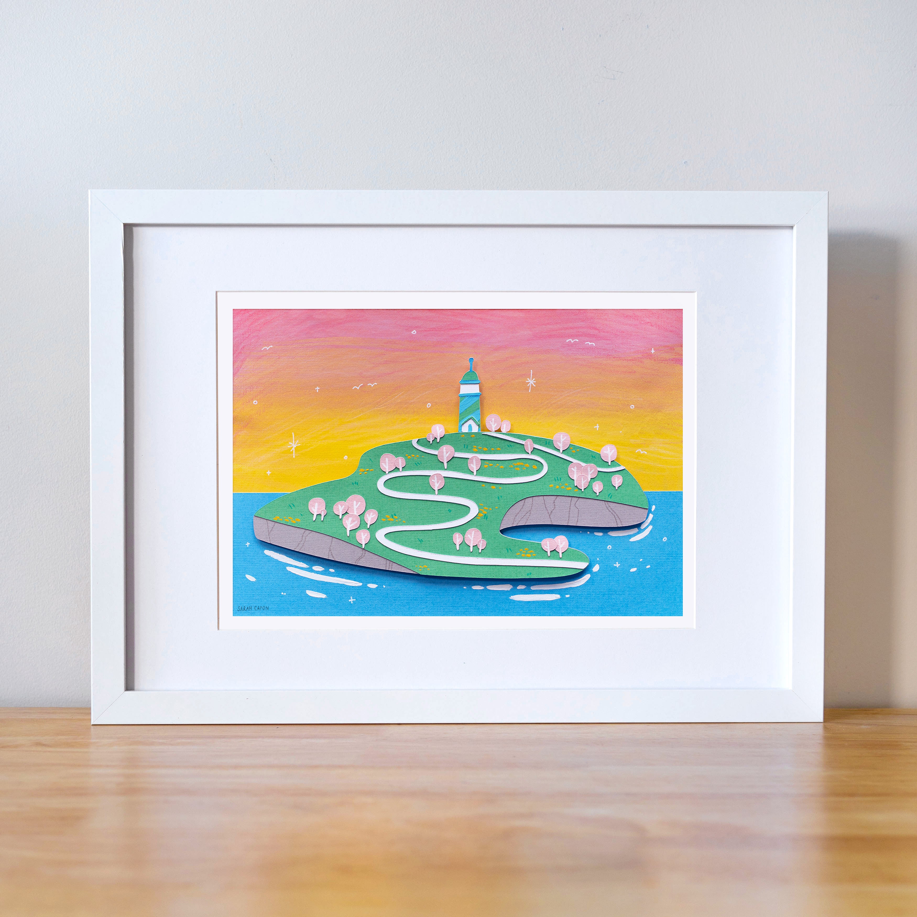 Lighthouse Dawn Print