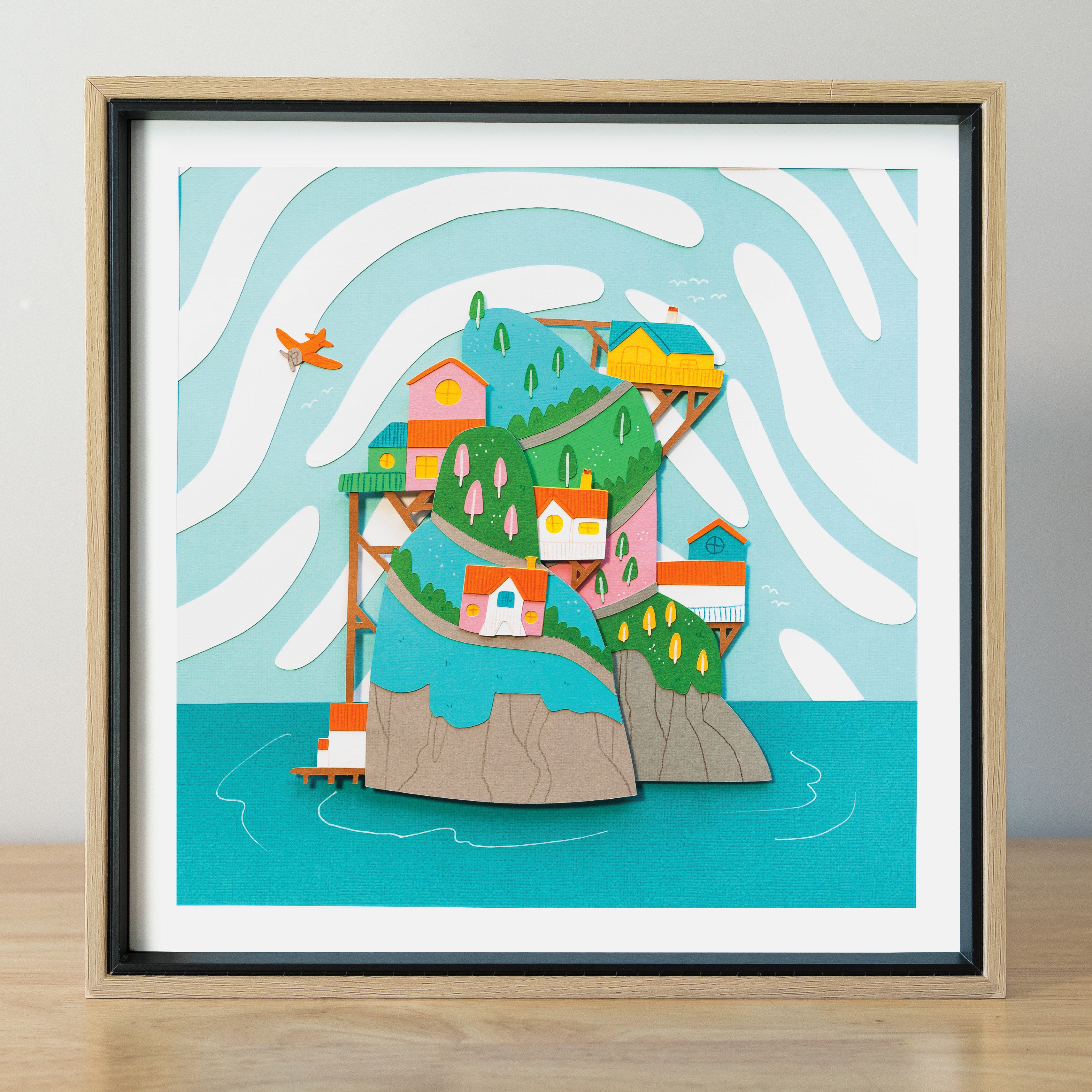 Town Island Print